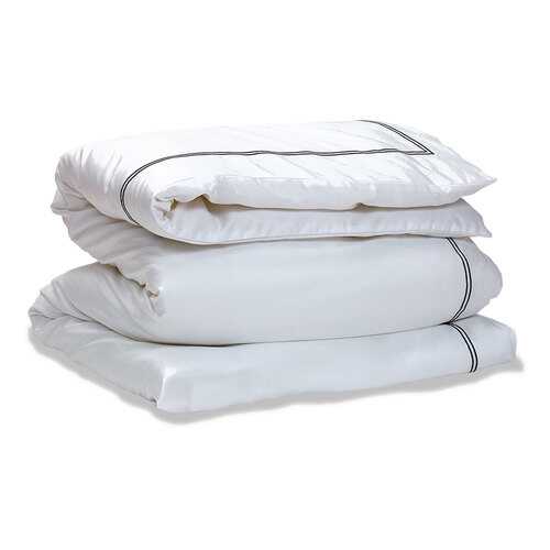 Пододеяльник 1,5-спальный Gant Home SATEEN STITCH 150x200см, белый