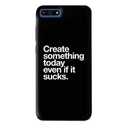 Чехол СМАКС Create something today для Huawei Honor 7A (2018)