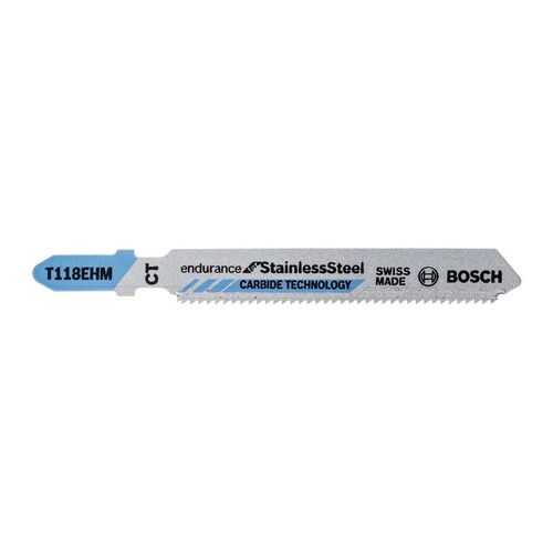 Набор пилок для лобзика Bosch T 118 ЕНМ, HM 2608630665