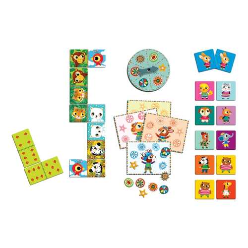 Настольная игра Djeco набор 3 в 1