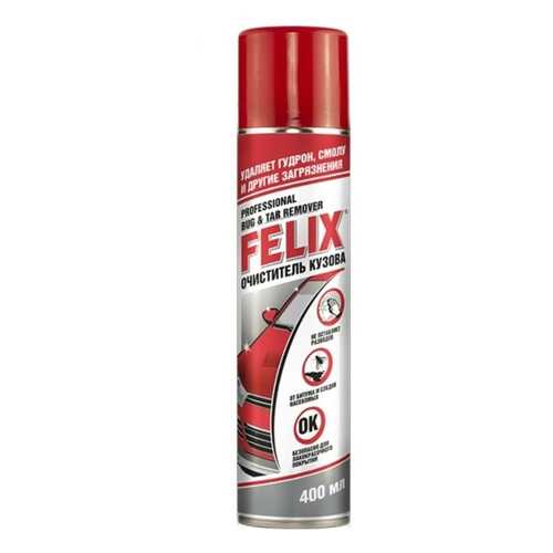 Очиститель кузова от битума и следов насекомых FELIX, 400 мл