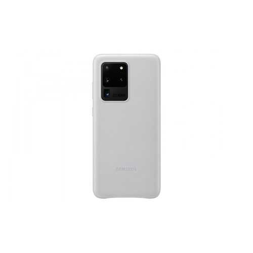 Чехол Samsung Leather Cover Z3 для Galaxy S20 Ultra Silver