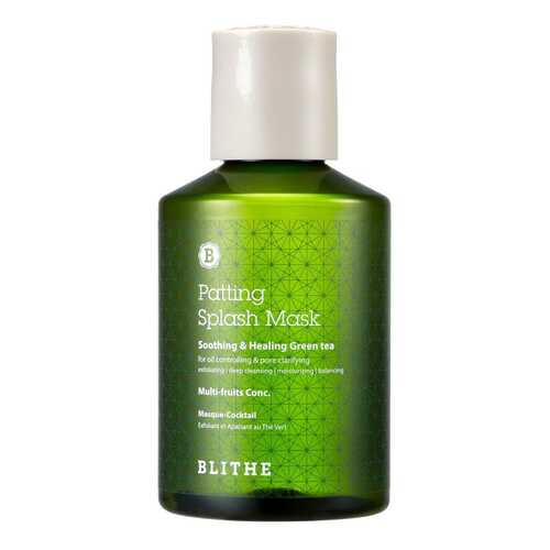 Маска для лица Blithe Patting Water Pack Soothing & Healing Green Tea 150 мл