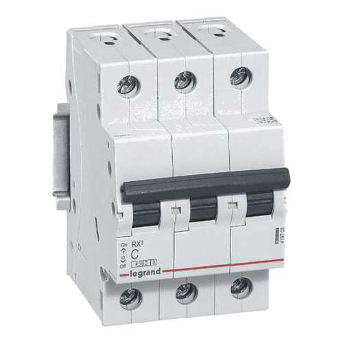 Выключатель автоматический модульный Legrand RX3, 3 п, C, 32 А, 4,5 кА