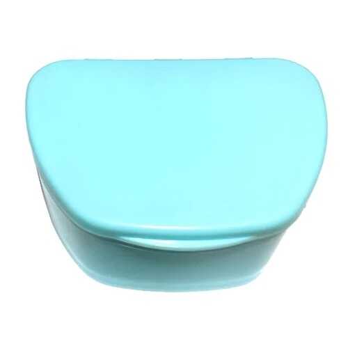 Контейнер для лекарств StaiNo пластиковый 95x74x39 бирюзовый Plastic Box DB05