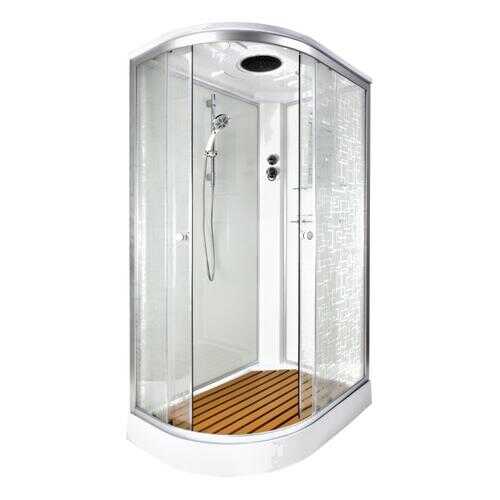 Душевая кабина Deto EM1511R 110x80x220 правая, матовый
