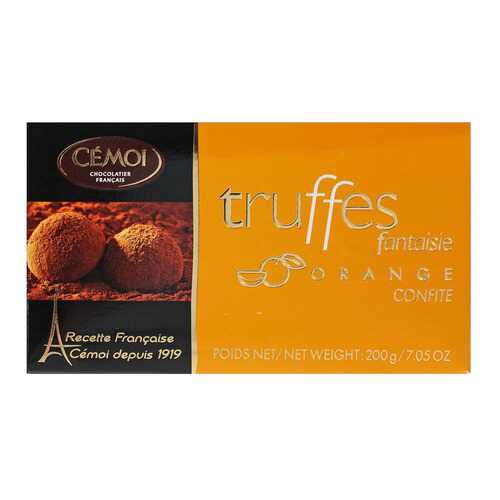 Трюфели Cemoi Фантазия с цукатами из апельсиновой корочки 200 г