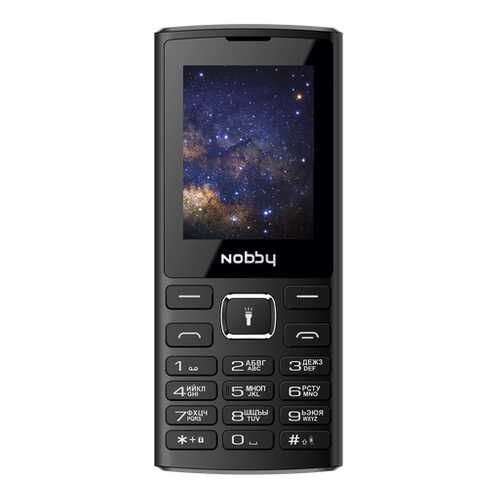 Мобильный телефон Nobby 210 Black/Grey