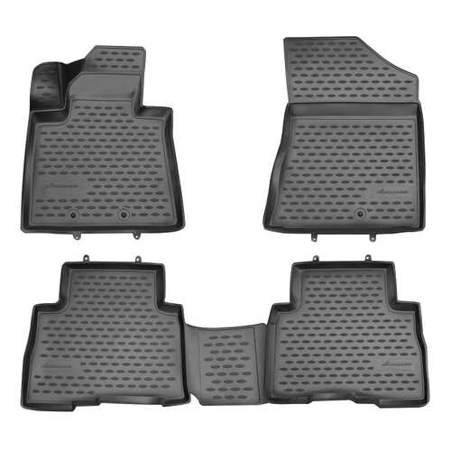 Коврики 3D в салон KIA Sorento, 2012-2015, 4 шт, (полиуретан)