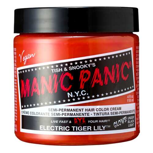 Краска для волос Manic Panic Classic Creme Electric Tiger Lily 118 г