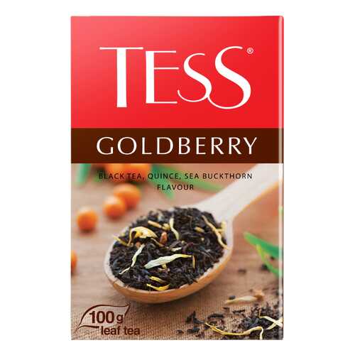 Чай черный листовой Tess Goldberry 100 г