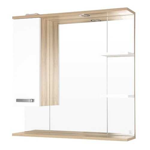 Зеркальный шкаф Style Line Ориноко 800/С белый, ориноко