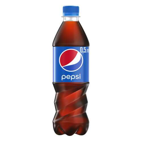 Напиток Pepsi сильногазированный кола 0.5 л