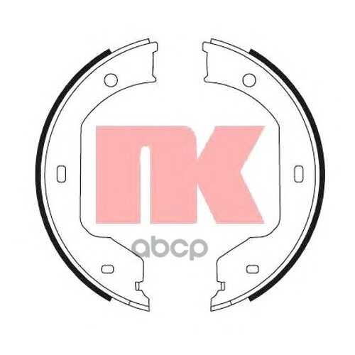 Комплект тормозных колодок Nk 2715695