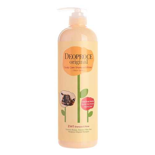 Шампунь Deoporce Original Scalp Care Shampoo 2 in 1 Black Garlic