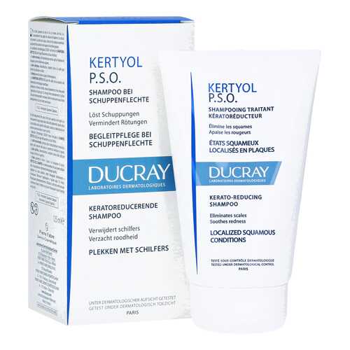 Шампунь Ducray Kertyol P.S.O. Уменьшающий шелушения кожи головы 125 мл