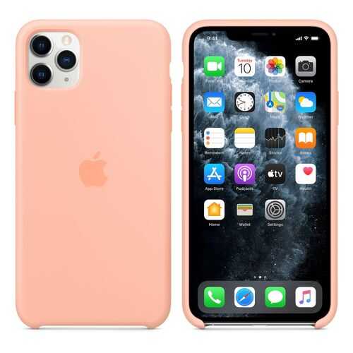 Чехол Silicone Case для Apple iPhone 11 Pro Max Grapefruit (MXW02FE/A)
