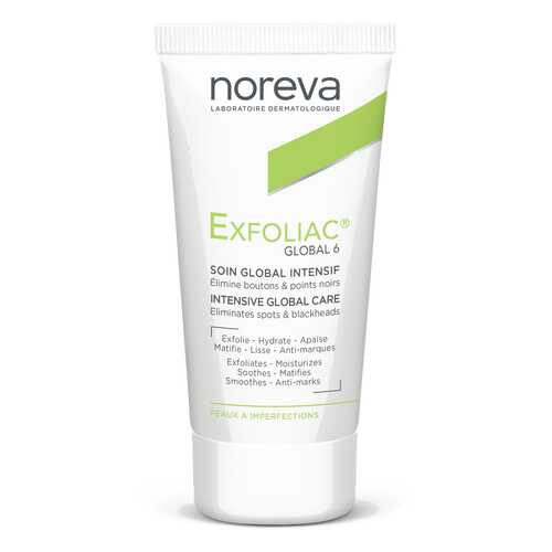 Средство для проблемной кожи Noreva Exfoliac Global 6 30 мл