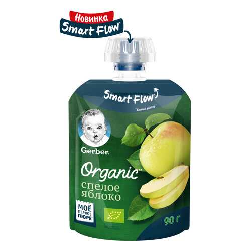 Пюре фруктовое Gerber Спелое яблоко с 4 мес. 90 г