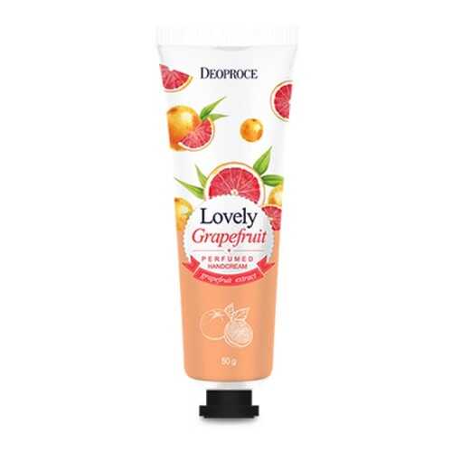 Крем для рук парфюмированный DEOPROCE LOVELY GRAPEFRUIT PERFUMED HAND CREAM 50g