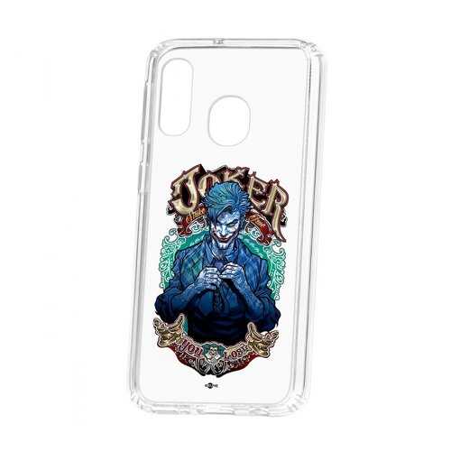 Чехол Kruche Samsung Galaxy A40 2019 Print Джокер