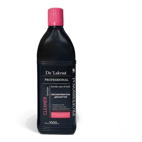 Обезжириватель для ногтей De Lakrua Professional, Cleaner, 1 л