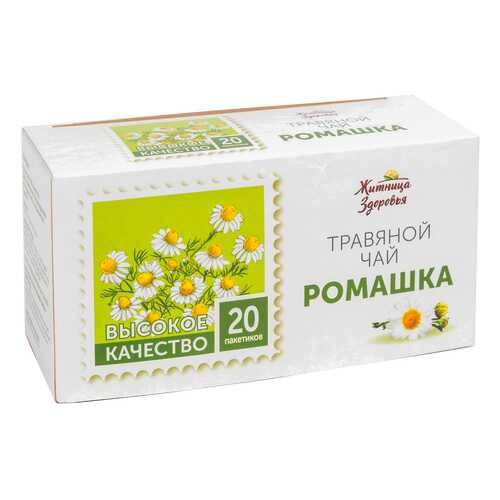 Травяной чай Житница здоровья ромашка фильтр пакеты 20*1.5 г