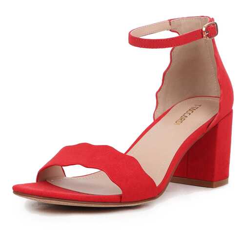 Босоножки женские T.Taccardi K0650PT-1 красные 37 RU