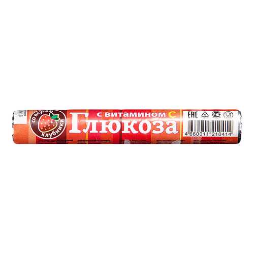 Глюкоза с витамином С PL клубника таблетки 18 шт.