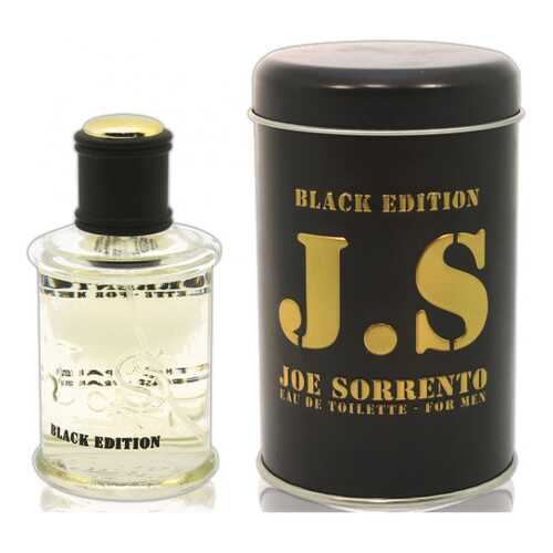 Туалетная вода Jeanne Arthes Joe Sorrento Black Edition 100 мл