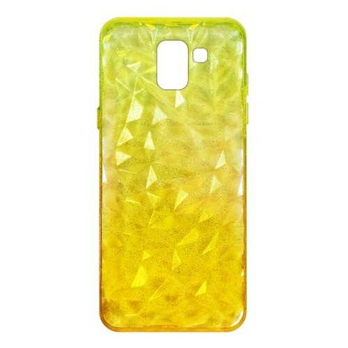Чехол Crystal Krutoff для Samsung Galaxy J6 2018 (SM-J600) Yellow