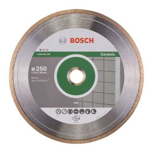Алмазный диск Bosch Stf Ceramic250-30/25,4 2608602539