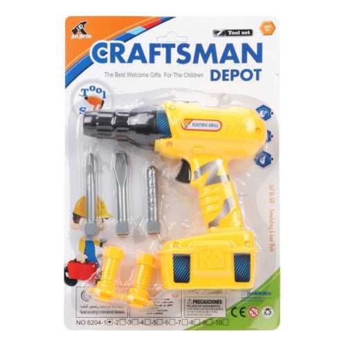 Дрель игрушечная Shantou Gepai Craftsman Depot 6204-1