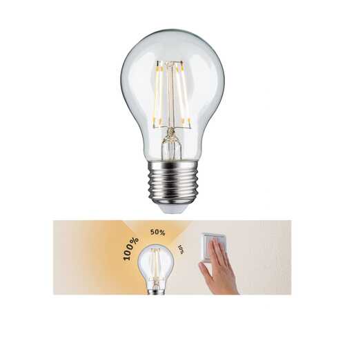 LED AGL 4,5W E27 230V 3step dimmbar klar 28570
