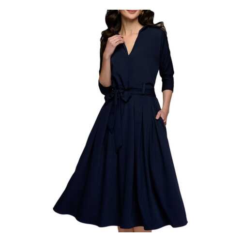 Вечернее платье женское D&M by 1001DRESS DM01338DB синее M
