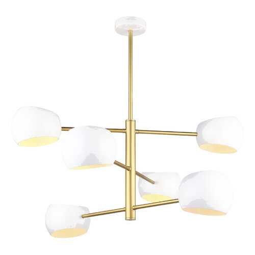 Подвесная люстра Lumien Hall 4034/6P-GD-WT