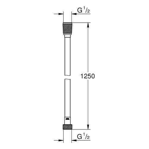 Душевой шланг Grohe 26335000 125см