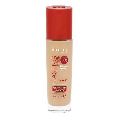 Тональный крем Rimmel Lasting Finish with Comfort Serum тон 201 30 мл