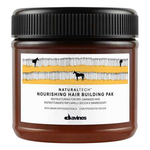 Маска для волос Davines NaturalTech Nourishing Hair Building Pak 250 мл