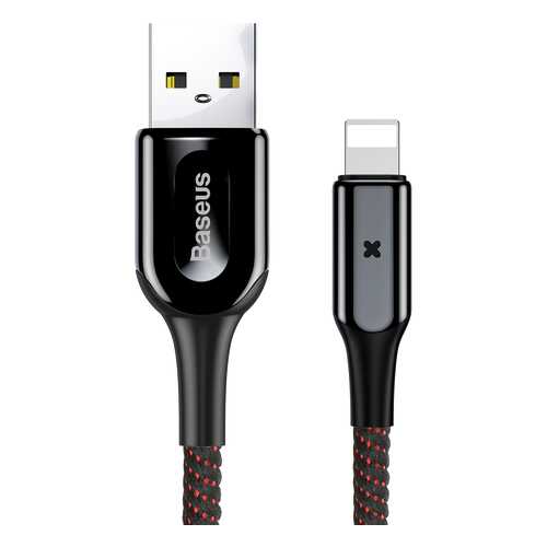 Кабель Baseus X-type Light Lightning 1m Black