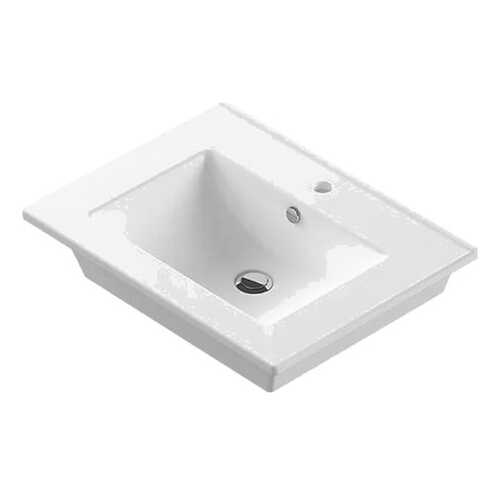Накладная раковина Sanita Quadro 60 F01 белый