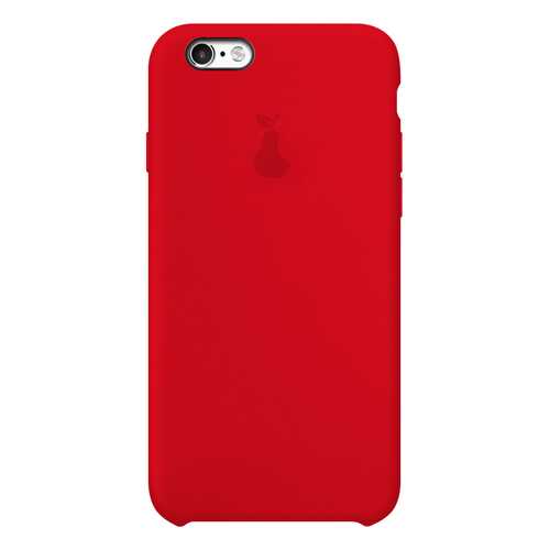 Чехол Silicone Case для iPhone 6 Plus/6S Plus, красный, SCIP6SP-51-PRED