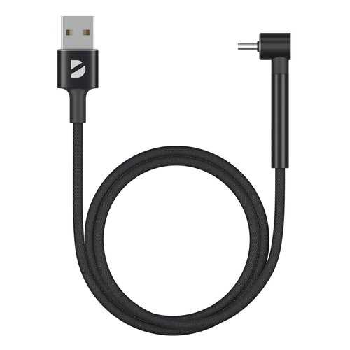 Кабель DEPPA Stand USB - USB-C, подставка, алюминий, 1м, черный/72295