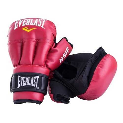 Перчатки для рукопашного боя Everlast HSIF RF3110, 10oz, к/з, красный