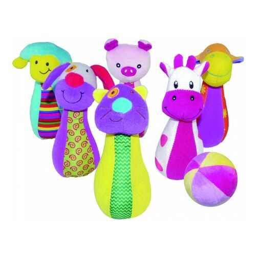 Развивающая игрушка Biba Toys Набор боулинга Счастливая ферма