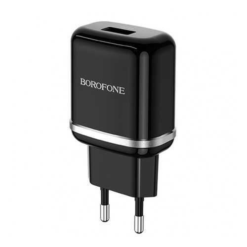 Сетевое зарядное устройство Borofone BA36A 1USB 3A Black