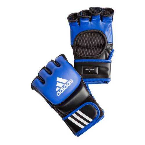 Перчатки для смешанных единоборств Adidas Ultimate Fight сине-черные S