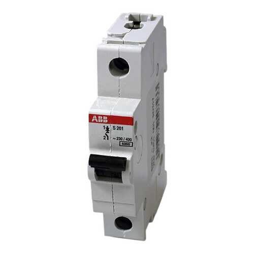 ABB S201 Автоматический выключатель 1P 20A (D) 6kA