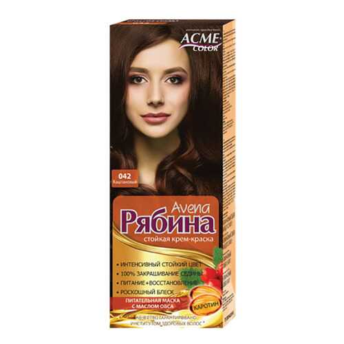 Краска для волос Acme Color Рябина Avena 042 Каштановый 135 мл