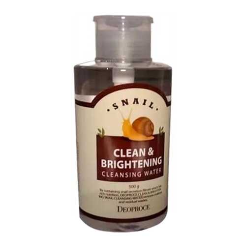 Мицеллярная вода Deoproce Clean & Brightening Snail Cleansing Water 500 мл